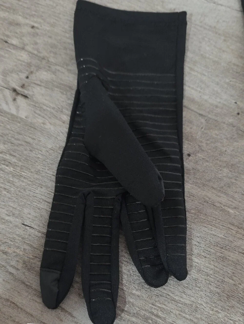Women's Black Compression Gloves